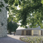 Herisau Café unter den Bäumen